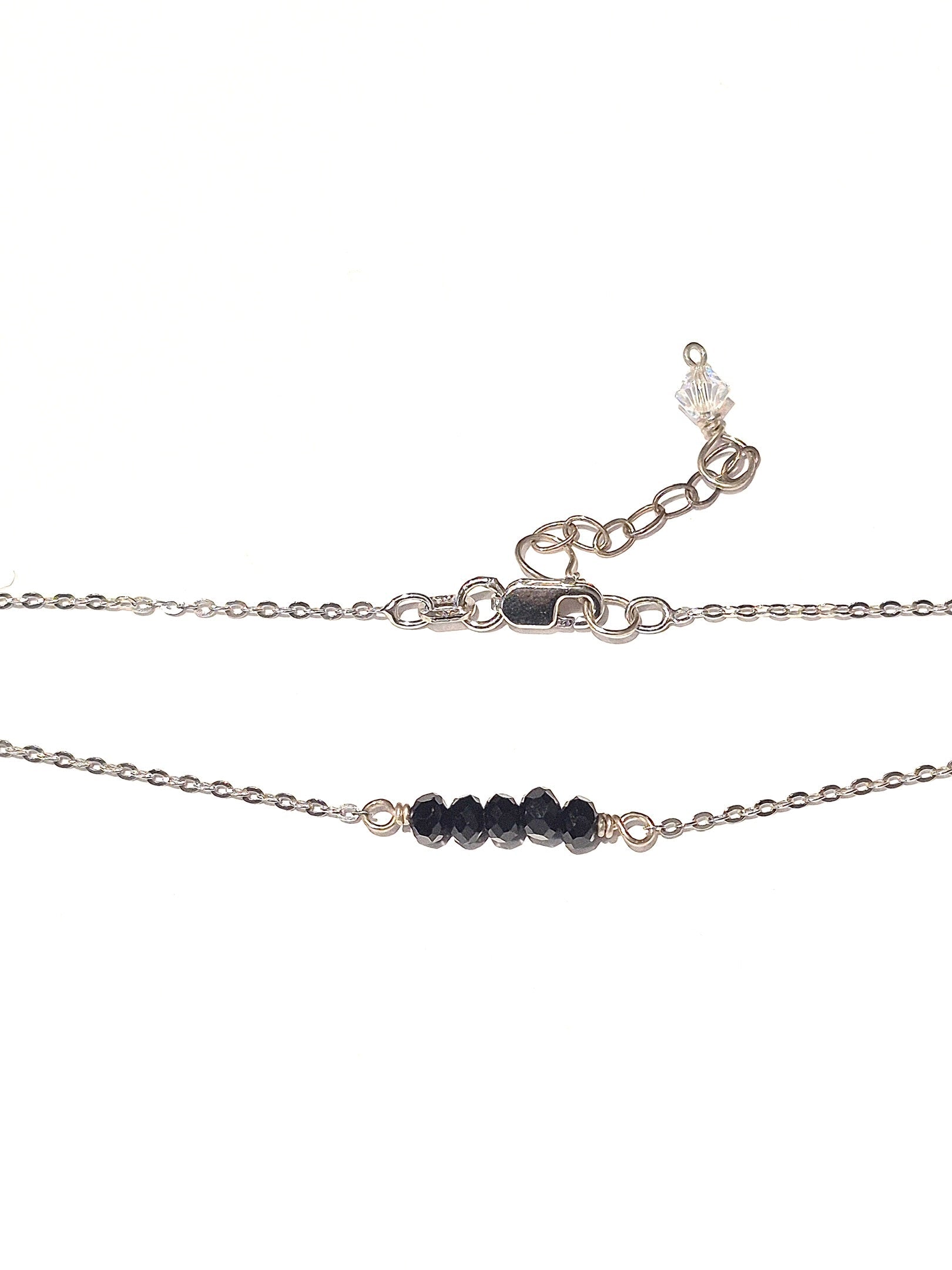 Onyx choker necklace