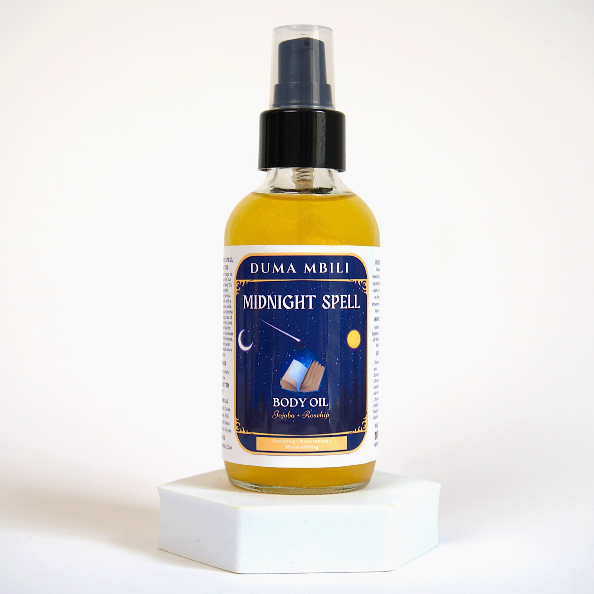 Midnight Spell Natural Body Oil – Luxurious Dry Oil for Silky Skin