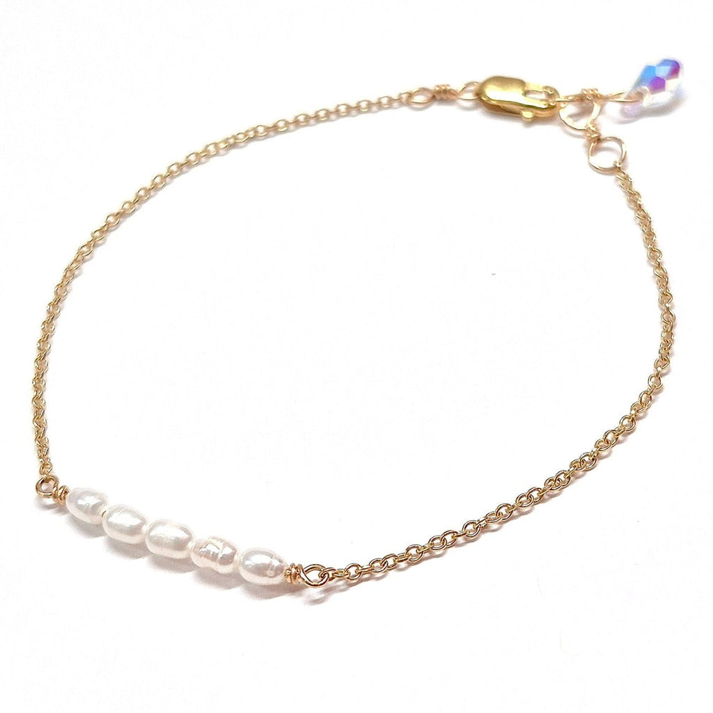 5 Rice Pearls Bracelet