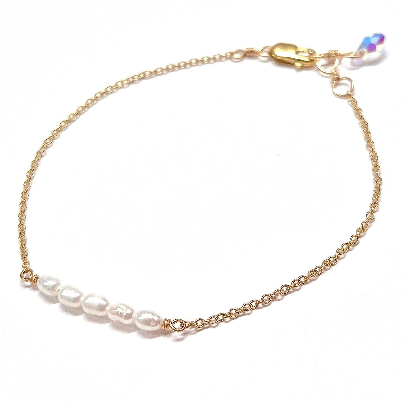 5 Rice Pearls Bracelet
