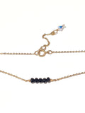 Onyx choker necklace