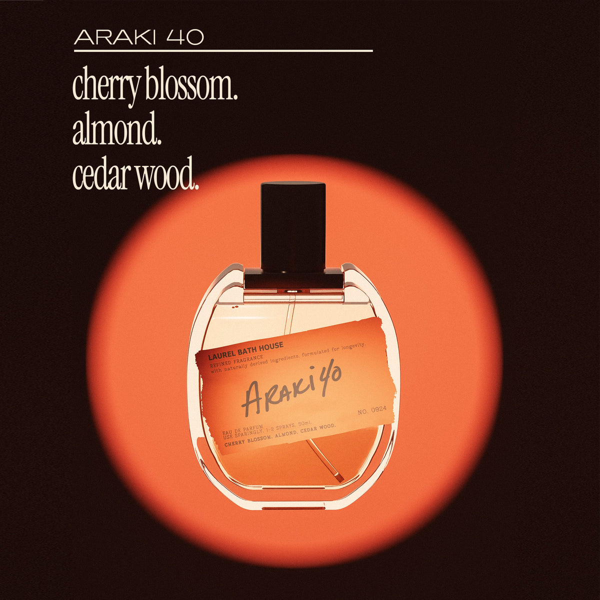 Laurel Bath House Araki 40 Eau de Parfum