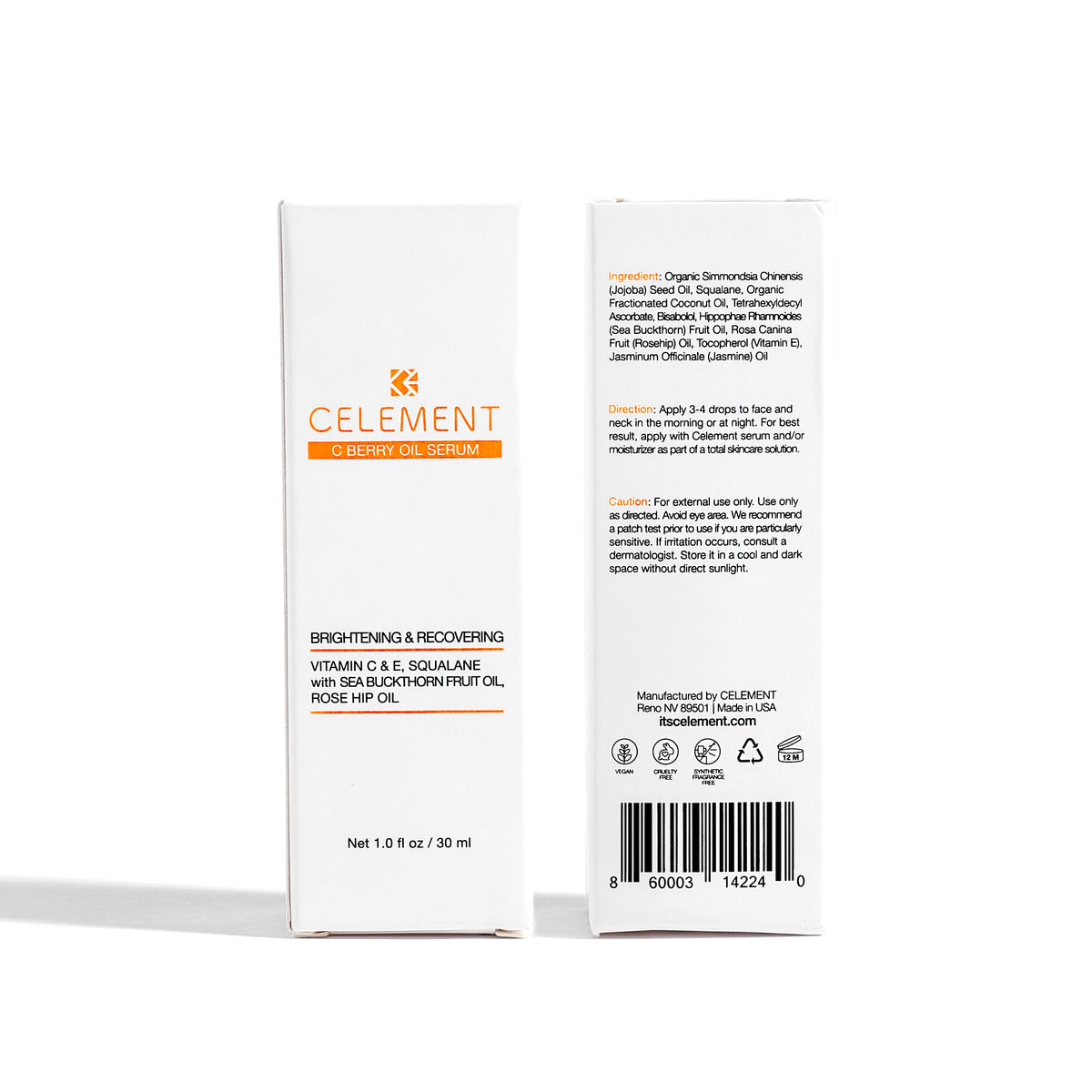 Sérum facial de aceite de bayas CELEMENT C