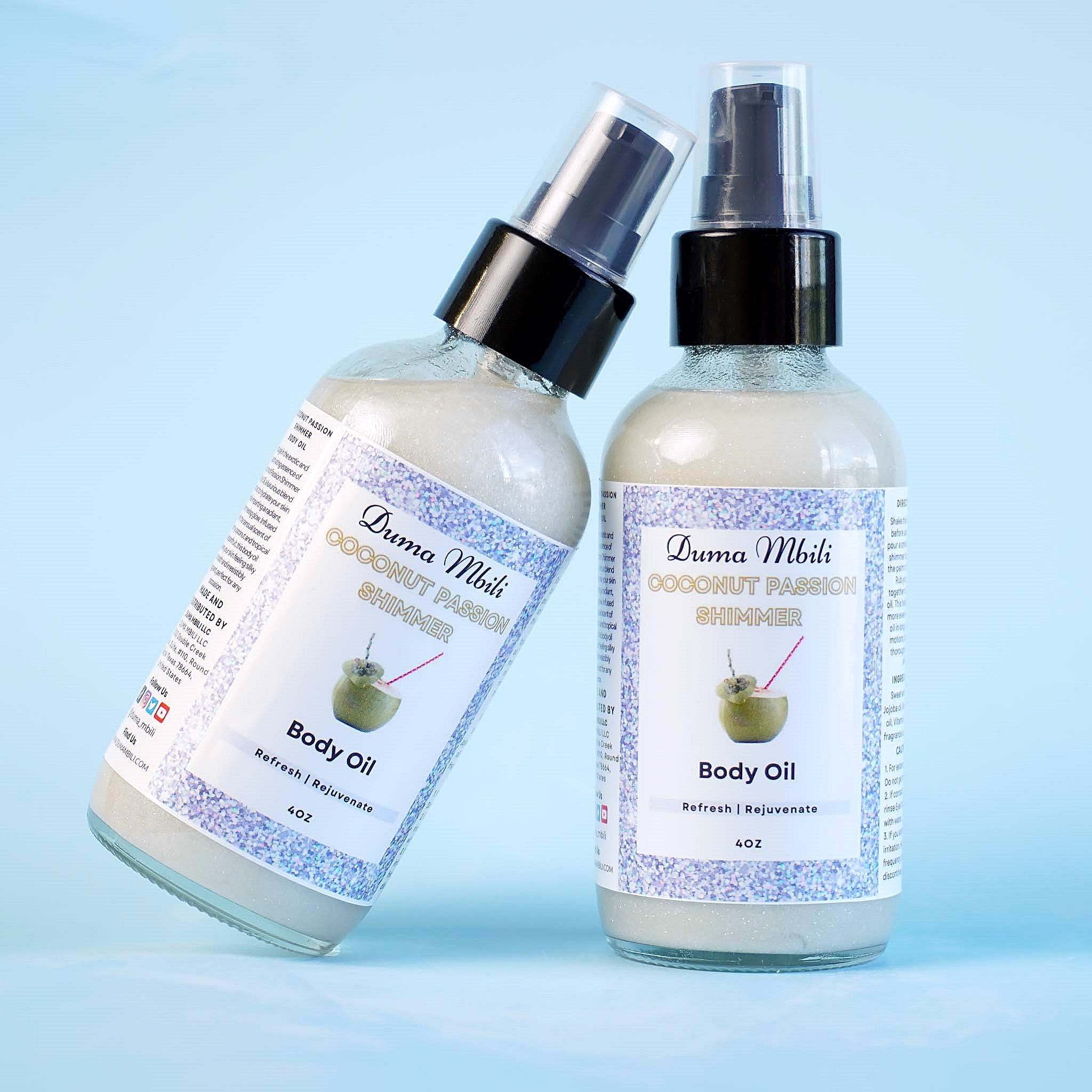 Coconut Passion Shimmer Body Oil