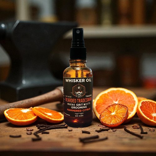 Aceite para barba Bearded Tradesman Hammered Citrus | Cítricos y vainilla