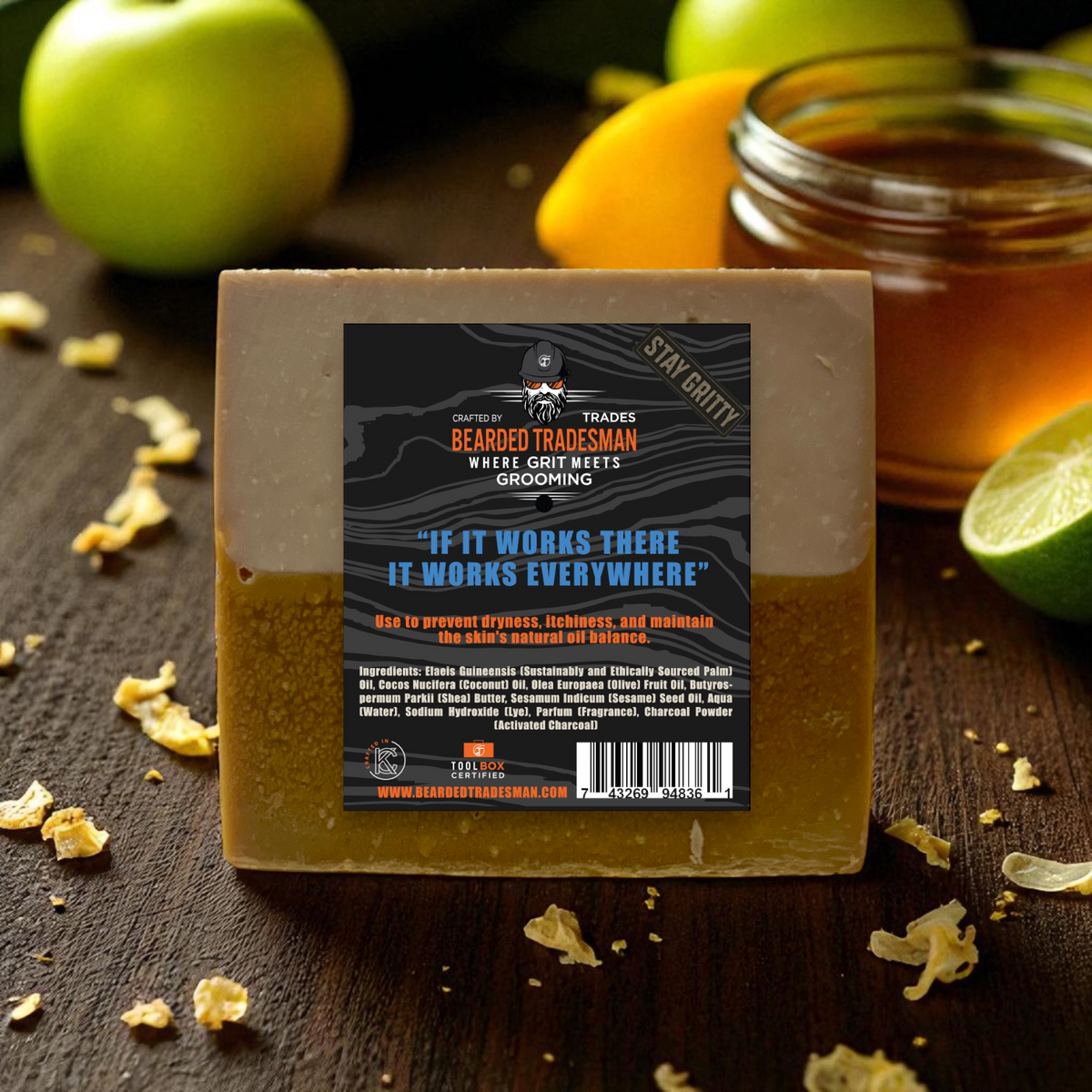 Bearded Tradesman Harvest Willy Wash | Citrus & Honey