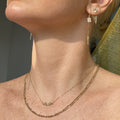 Thick Figaro Chain Necklace