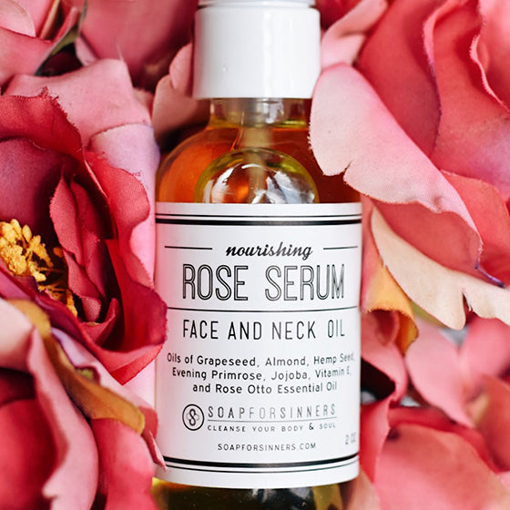Aceite facial de rosa Soap for Sinners | 2 oz
