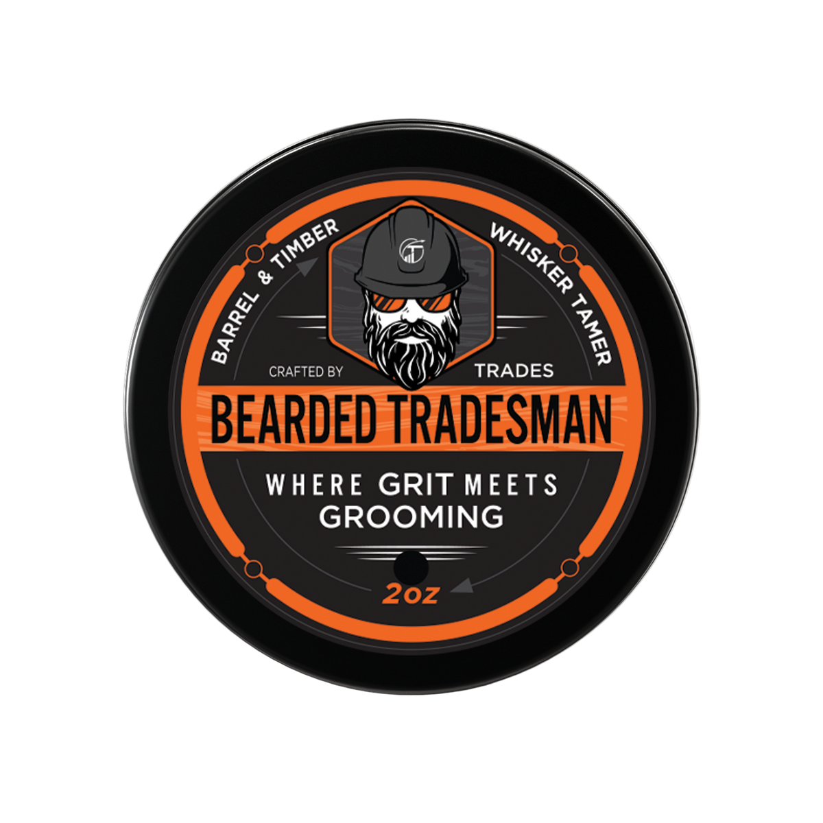 Bearded Tradesman Barrel & Timber Whisker Tamer | Bourbon & Teakwood