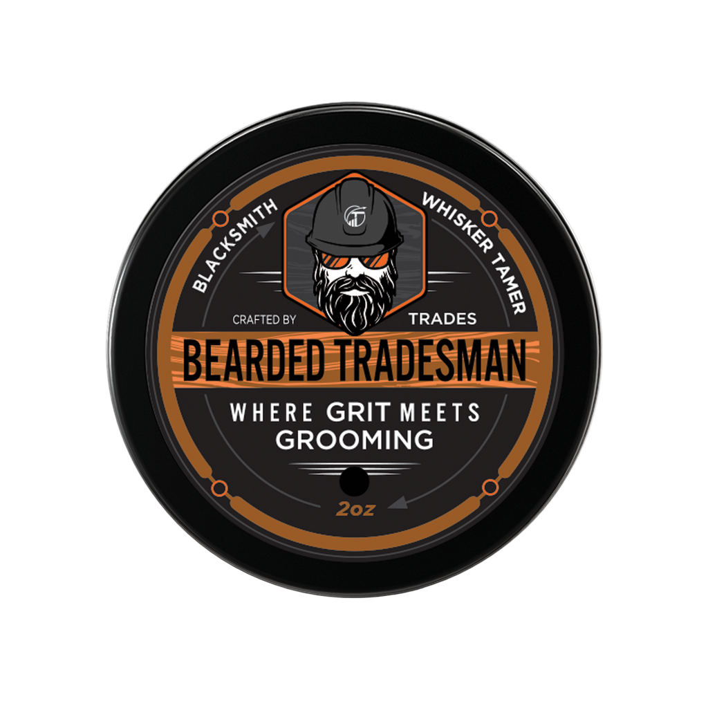 Bearded Tradesman Blacksmith Whisker Tamer | Leather & Tobacco