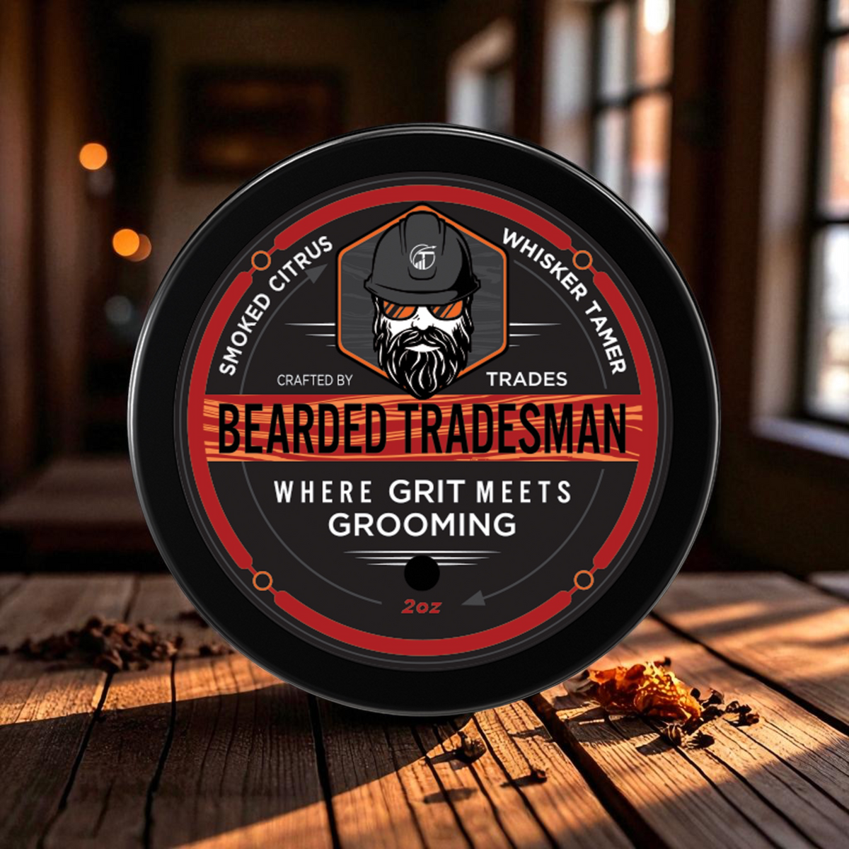 Bearded Tradesman Smoked Citrus Whisker Tamer | Orange & Pepper