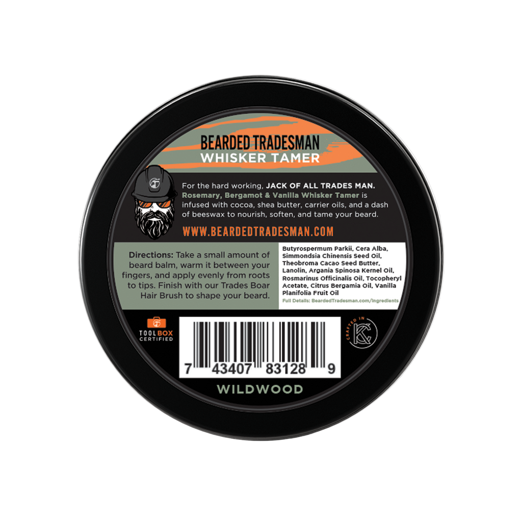 Bearded Tradesman Wildwood Whisker Tamer | Bergamot & Vanilla