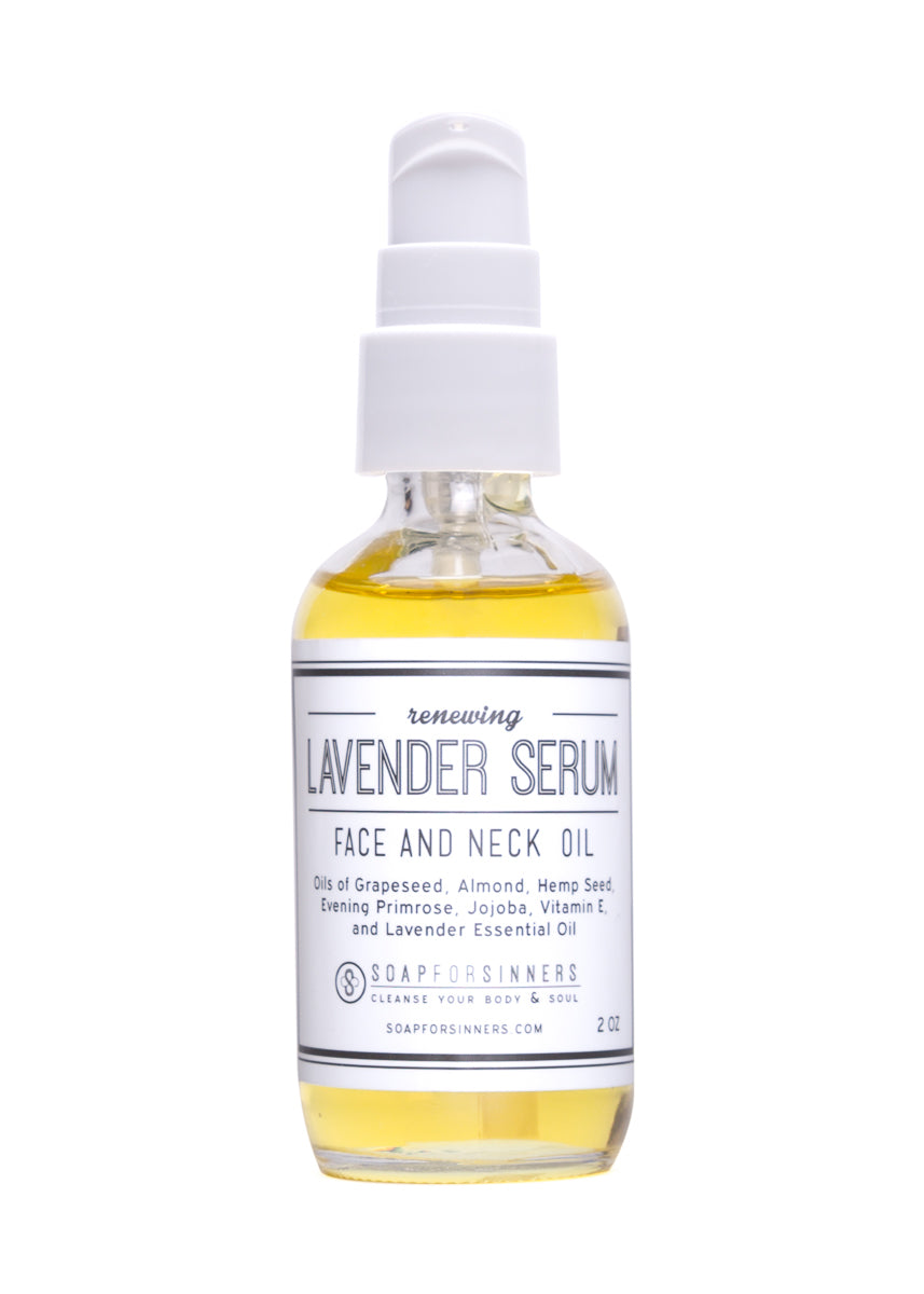Aceite facial de lavanda Soap for Sinners | 2 oz