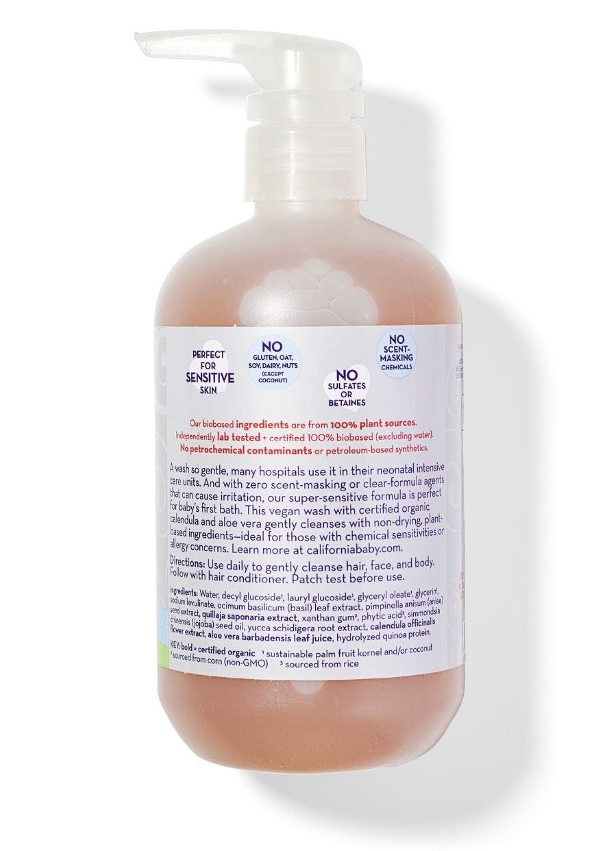 California Baby (No Fragrance) Super Sensitive™ Shampoo & Bodywash