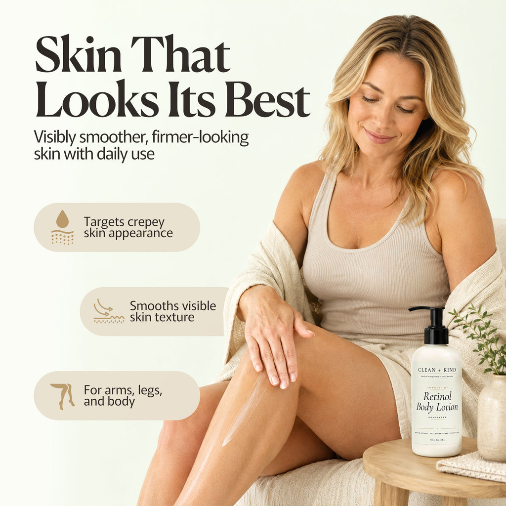 Retinol Body Lotion — Tallow + Niacinamide, 8 oz