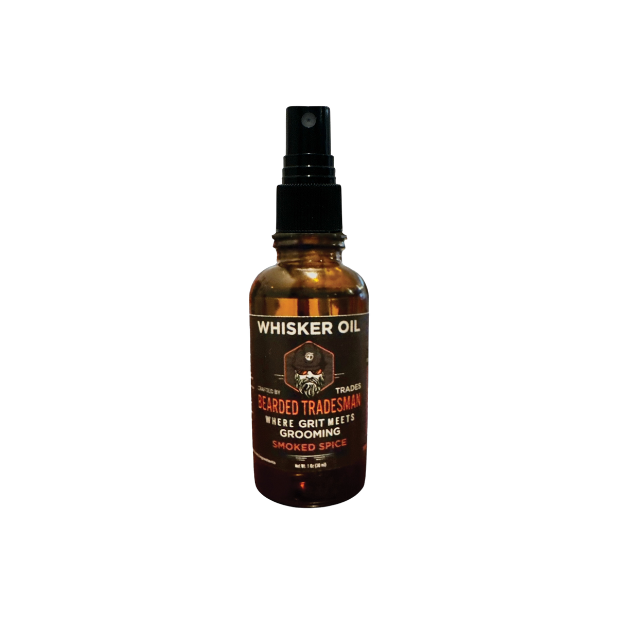 Bearded Tradesman Smoked Spice Whisker Oil | Blood Orange & Pepper