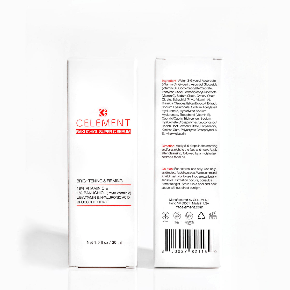 CELEMENT Bakuchiol Super C Serum