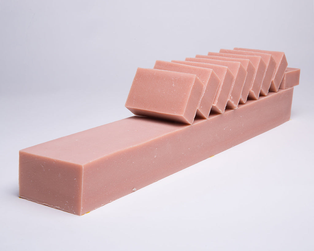 Jabón para pecadores de arcilla roja francesa y rosa