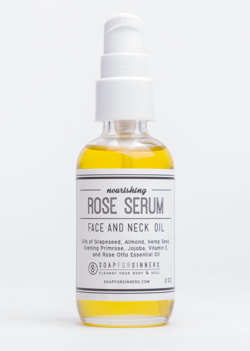 Aceite facial de rosa Soap for Sinners | 2 oz